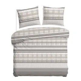 posciel-bawelniana-200x220-cottonlove-71489-1-bezowa-kratka
