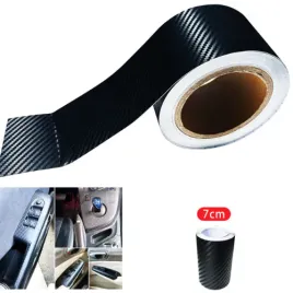 Zdjęcie produktu TAŚMA OCHRONNA KARBON FOLIA NA PROGI, BAGAŻNIK SAMOCHODU 3m