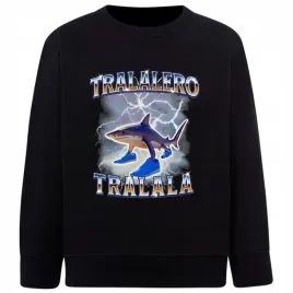 bluza-brainrot-tralalero-tralala-bez-kaptur-nadruk-bawelna-128-134-w678