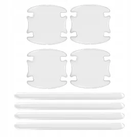 Zdjęcie produktu MOCNE NAKLEJKI POD KLAMKI DRZWI NA SAMOCHÓD ŻELOWE GRUBE 8 SZTUK