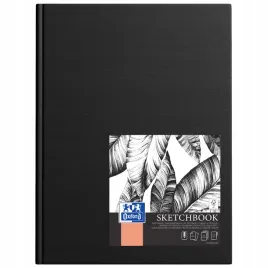 szkicownik-oxford-sketchbook-szyty-a4-96k-czarny