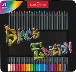 kredki-trojkatne-black-edition-24-kol-opakowanie-metalowe-faber-castell