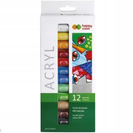farba-akrylowa-hobby-zestaw-12-kolorow-x-12-ml-happy-color