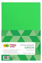 arkusze-piankowe-a4-5-ark-zielony-happy-color