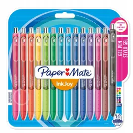 dlugopisy-zelowe-14-sztuk-inkjoy-07-mm-paper-mate