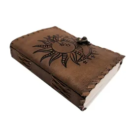notes-skorzany-retro-200-stron-slonce-i-ksiezyc-200-stron