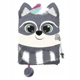pamietnik-z-klodka-3d-wlochacz-a5-96-kartek-racoon