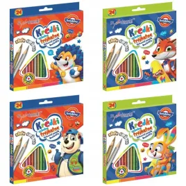 kredki-szkolne-trojkatne-24-kolory-bambino-zwierzaki-uczniaki