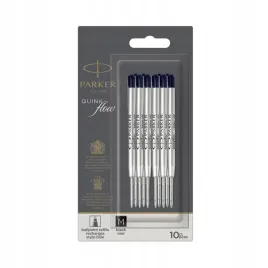 parker-quinkflow-wklad-do-dlugopisu-koncowka-medium-czarny-10-szt