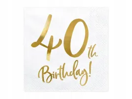 serwetki-40th-birthday-bialy-33x33cm-1-op-20-szt-40-lat-party-deco