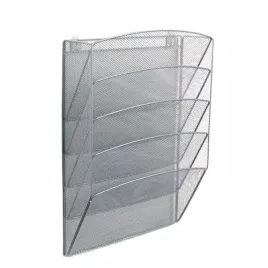 organizer-nascienny-duzy-pg658-organizer-z-siatki-na-ulotki-srebrny-penandgo