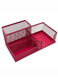 organizer-na-dlugopisy-biurko-przybornik-z-siatki-pg9058-rozowy-penandgo