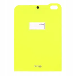 organizer-pionowy-a4-z-5-przekladkami-neonowy-zielony-strigo