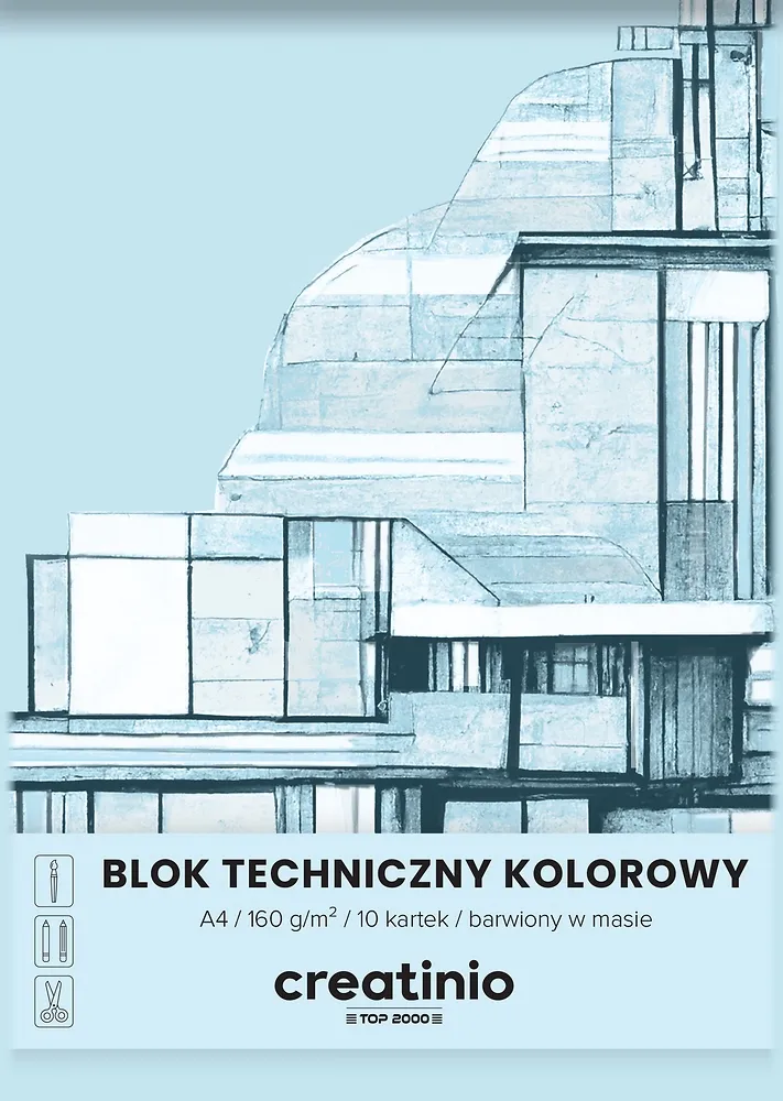 blok-techniczny-creatinio-a4-10k-kolorowy-stan-nowy