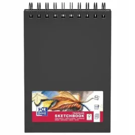 szkicownik-oxford-mix-media-sketchbook-podwojna-spirala-a5-40k-czarny