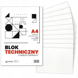 blok-techniczny-a4-bialy-140g-10-kartek-wektor