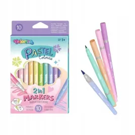 pastelowe-markery-dwustronne-pastel-10-kolorow-colorino