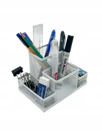 organizer-na-biurko-4-komory-pg9056-bialy-penandgo