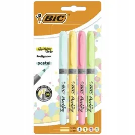 zakreslacze-4-szt-bic-highlighter-grip-pastel-scieta-koncowka-pastelowe-ko