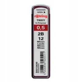 grafity-do-olowkow-automatycznych-tikky-0-5-mm-2b-rotring