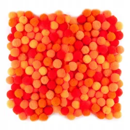 pompony-poliestrowe-1-cm-mix-pomaranczowy-120-szt-dalprint
