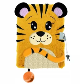 pamietnik-z-klodka-a5-96k-3d-wlochacz-my-little-friend-tiger-majewski