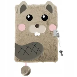 pamietnik-z-klodka-a5-96k-3d-wlochacz-my-little-friend-beaver-majewski