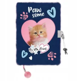 pamietnik-z-klodka-a5-96k-3d-wlochacz-my-little-friend-ginger-kitty-majewsk
