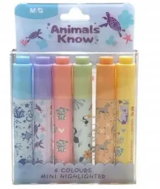 zakreslacze-mini-animals-planet-6-kol-happy-color