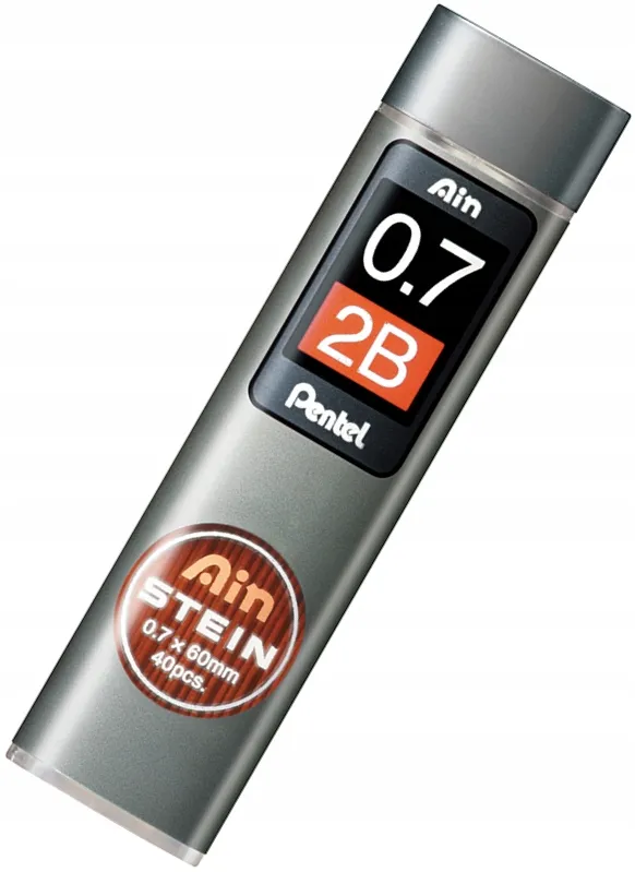 grafity-do-olowkow-ain-stein-07-2b-pentel