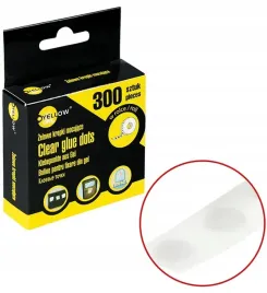 zelowe-kropki-kleju-mocujace-dwustronne-300-szt-rolka-yellow-one-do-zdjec