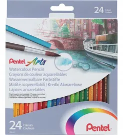 kredki-akwarelowe-24-kolory-kredki-do-tworzenia-wodnych-obrazow-pentel