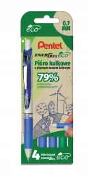 zestaw-4-szt-pior-kulkowych-energel-zielony-niebieski-bl77e-eco-pentel