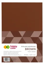 arkusze-piankowe-a4-5-ark-brazowy-happy-color