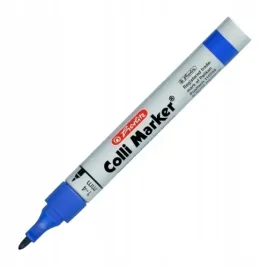 marker-permanentny-herlitz-colli-wodoodporny-okragly-niebieski