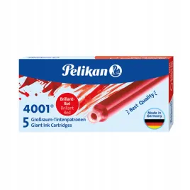 naboje-pelikan-do-piora-dlugie-5-szt-4001-atrament-czerwone