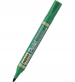 marker-zielony-permanentny-okragla-koncowka-n850-pentel