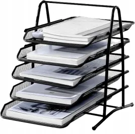 zestaw-5-szt-szuflad-czarny-na-dokumenty-metalowy-organizer-biurko-szuflady