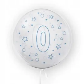 balon-45-cm-cyfra-0-gwiazdki-niebieski-tuban