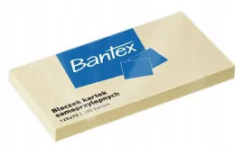 bloczki-samoprzylepne-bantex-125x75-mm-100k-zolte