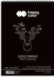 blok-szkicownik-na-spirali-a4-czarny-20-ark-220g-happy-color
