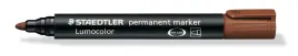 marker-staedtler-brazowy-okragly-lumocolor-wodoodporny-permanentny