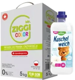 proszek-do-prania-kolorow-5kg-mr-ziggi-plyn-do-plukania-kuschelweich-zestaw