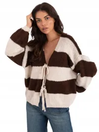 sweter-damski-w-paski-oversize-z-wiazaniem-bufiaste-rekawy