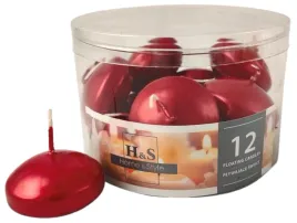 swiece-plywajace-rak-06990-home-and-style-48-28-czerwony-met-4h-12szt
