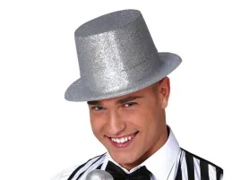 kapelusz-cylinder-srebrny-z-brokatem-1-szt