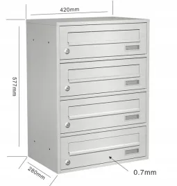 skrzynka-pocztowa-na-listy-lokatorska-zewnetrzna-zbiorcza-4-skrytki-inox