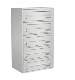 skrzynka-na-listy-poczte-lokatorska-zewnetrzna-zbiorcza-5-skrytek-inox