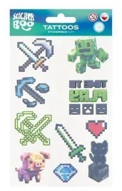 tatuaz-pixel-10x18-cm-sticker-boo-540810