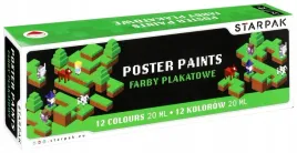 farby-plakatowe-pixel-game-12-kolorow-starpak